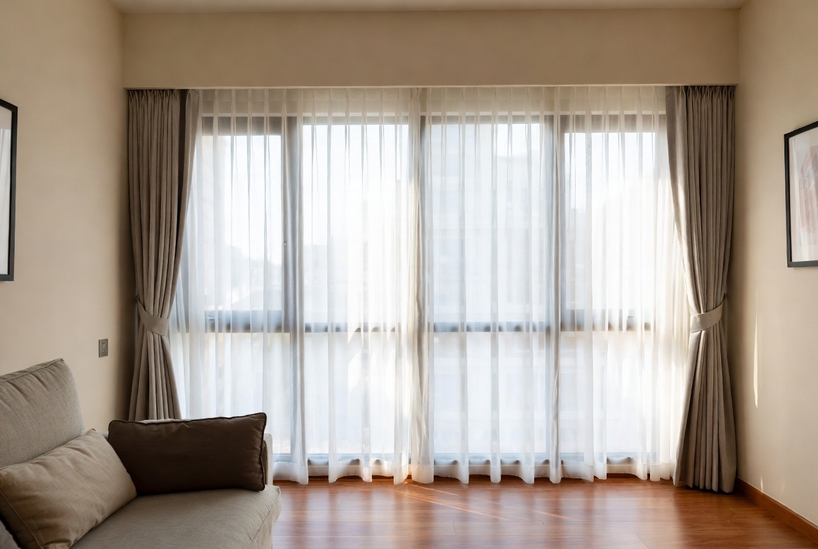 Bright clean living room