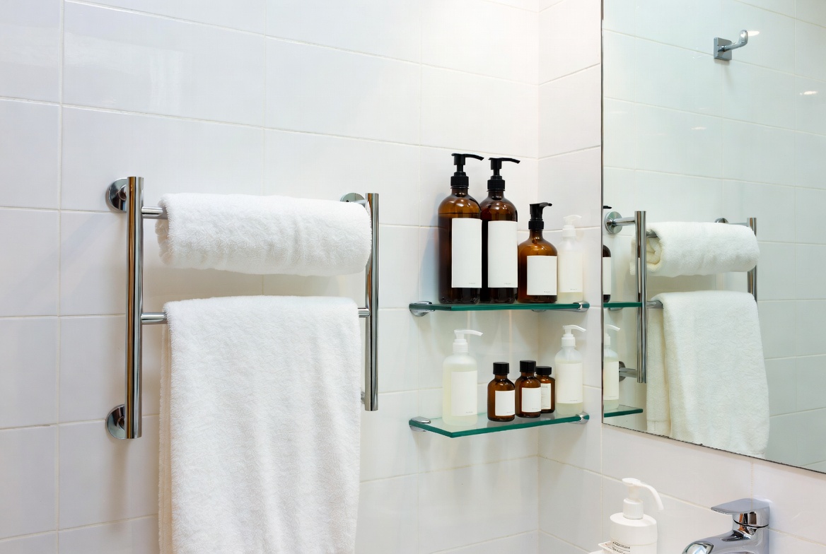 Clean bathroom or product